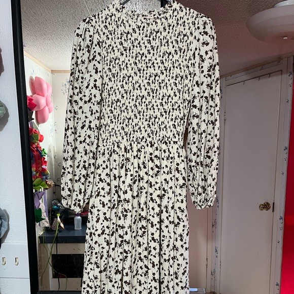 Floral Long Sleeve Maxi Dress - Picture 5 of 7